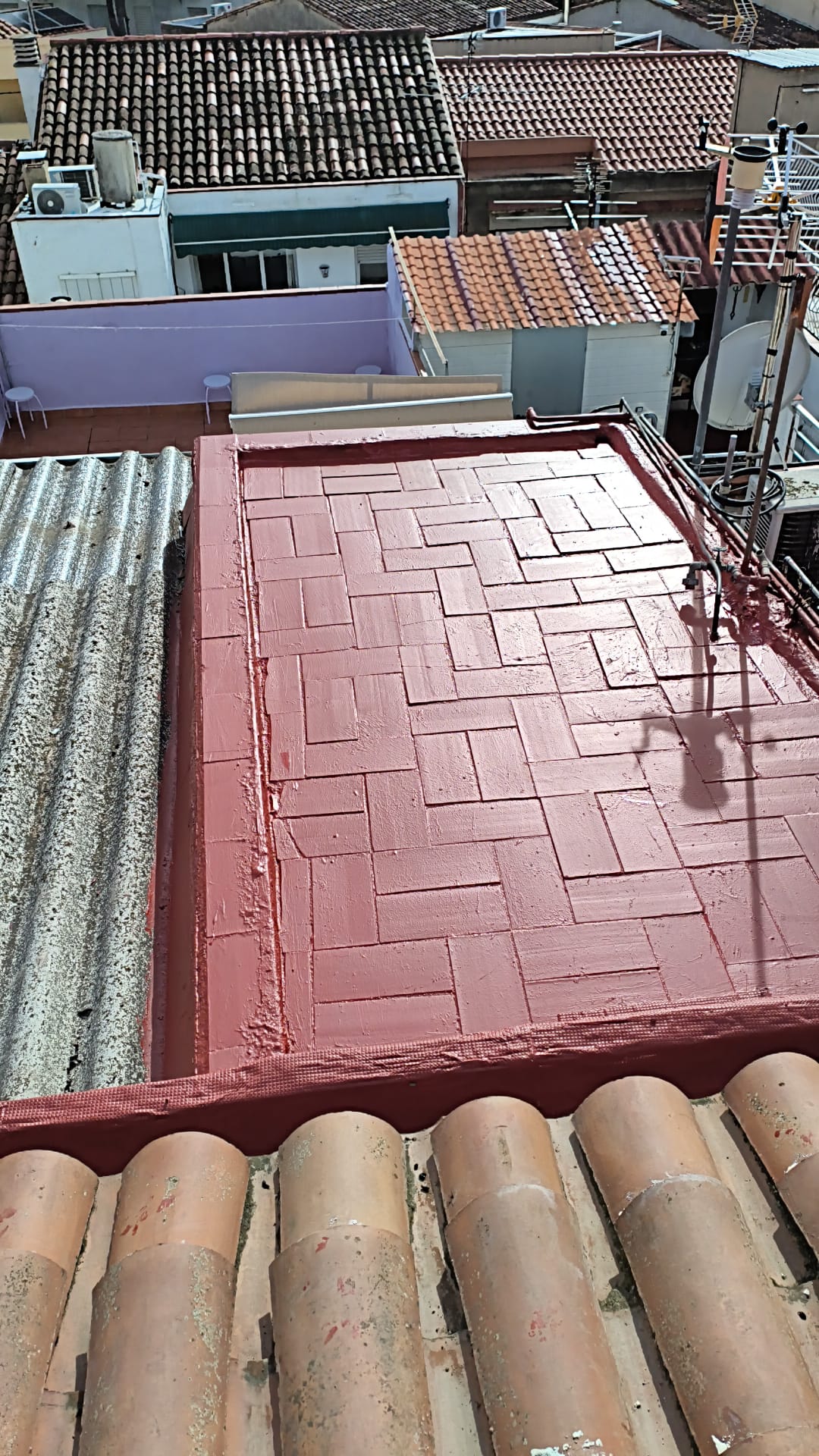 Impermeabilización de terraza