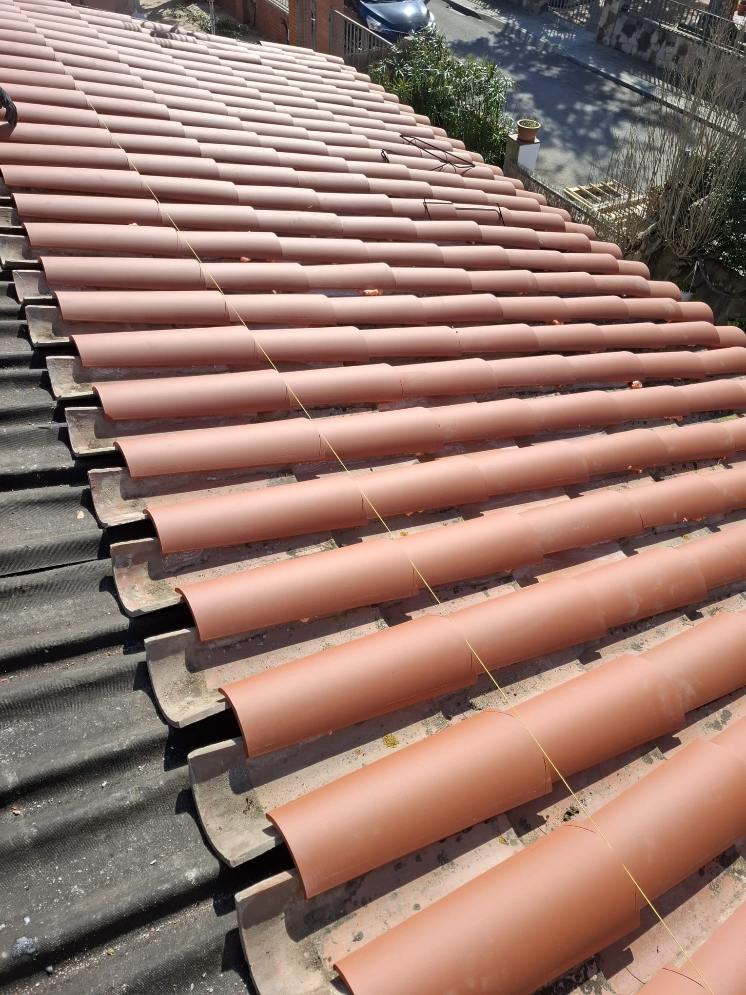 Cambio de tejas en Torrejón de Ardoz